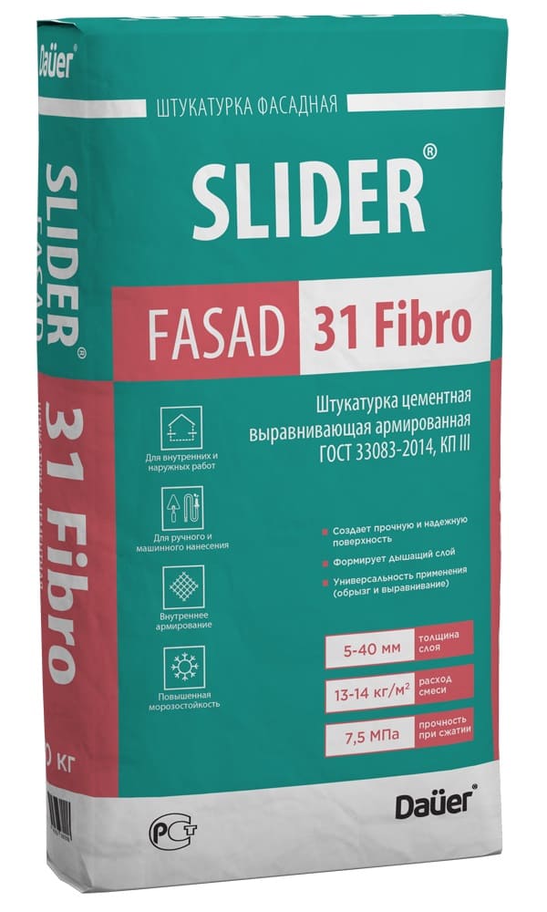 Dauer SLIDER FASAD 31 Fibro    , 40 
