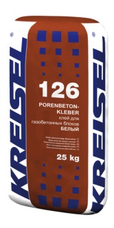    KREISEL 126 PORENBETON KLEBER WEISS, 25 