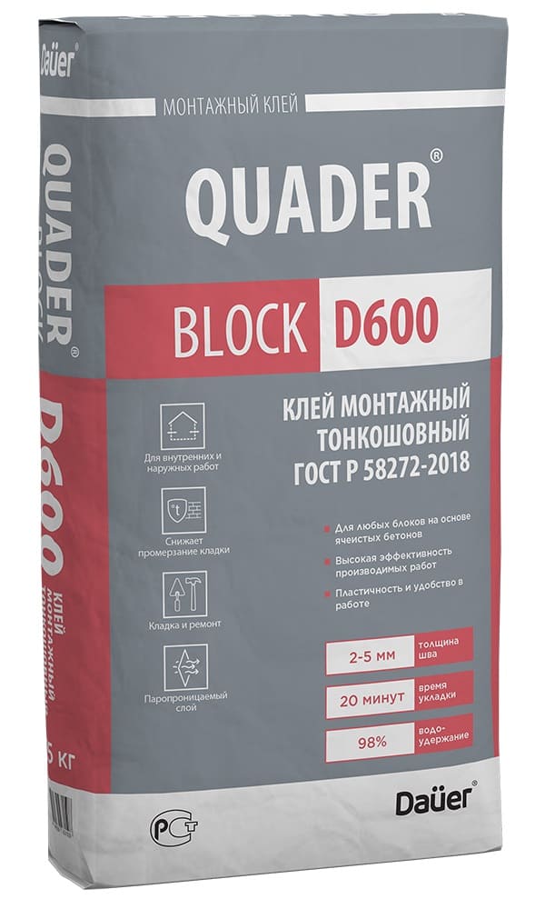    Dauer QUADER BLOCK D600 25 